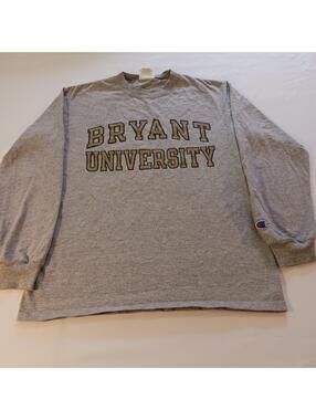 Champion Authentic Athletic Apparel Brayant University Men's Gray T-Shirt Small